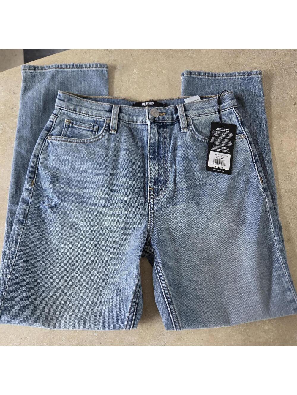 Hudson Women's Light Wash Denim Jeans Size 27